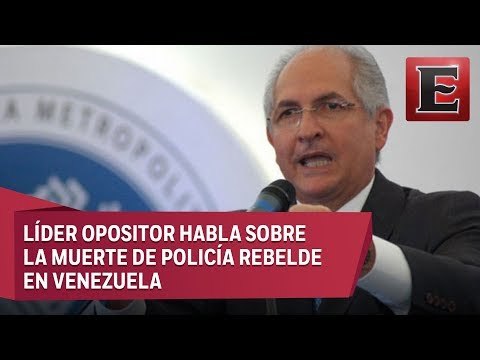 Entrevista con Antonio Ledezma, líder de la Oposición Venezolana