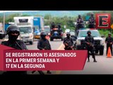 Se registran 32 homicidios dolosos en Culiacán, Sinaloa