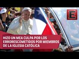 Papa Francisco lamenta en Chile abusos sexuales de sacerdotes