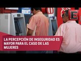 Mexicanos se sienten inseguros en cajeros, revela encuesta de seguridad