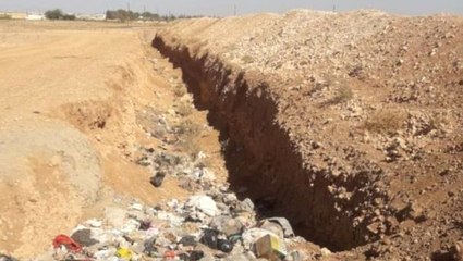 YPG/PKK, Boşaltılacak Denilen Menbiç'in Çevresine 30 Kilometre Hendek Kazdı