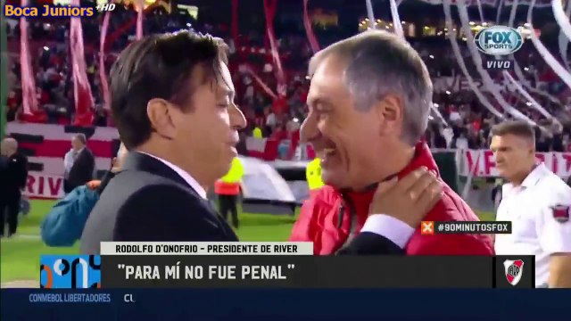 D'Onofrio: A River históricamente nos empatan el partido y nos quedamos mudos