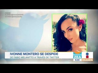 Ivonne Montero se despide de Fabio Melanito | Noticias con Francisco Zea