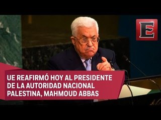 UE reitera su apoyo a la constitución de un estado palestino independiente