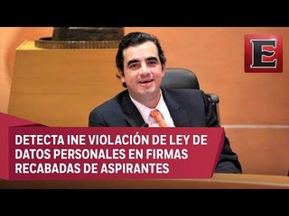 INE realiza revisiones exhaustivas en aspirantes independientes: Patricio Ballados