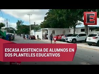 Preocupa a padres la aparición de narcomantas en escuelas de Cancún