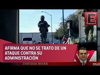 Enrique Rivas habla sobre balacera en Nuevo Laredo
