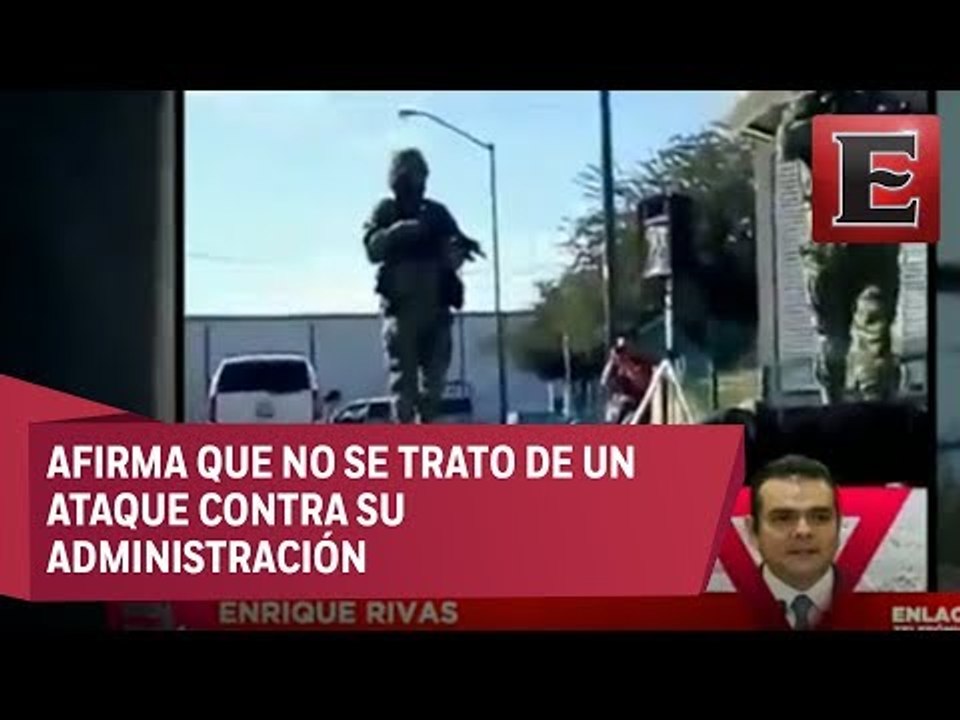 Enrique Rivas habla sobre balacera en Nuevo Laredo