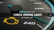 How to Reset the Check Engine Light of your Car