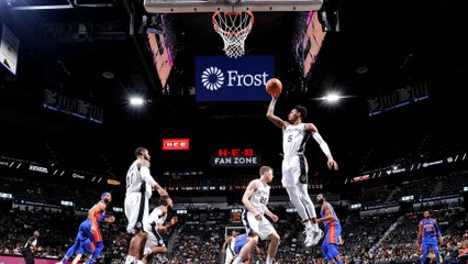 GAME RECAP: Spurs 117, Pistons 93