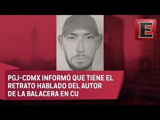 Difunden retrato hablado de autor de balacera en la UNAM