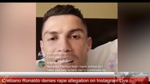 Cristiano Ronaldo répond dans une vidéo sur Instagram aux accusations de viol qui ont été portées contre lui