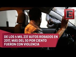 Robo de autos en Puebla incrementa 198% de 2012 a 2017