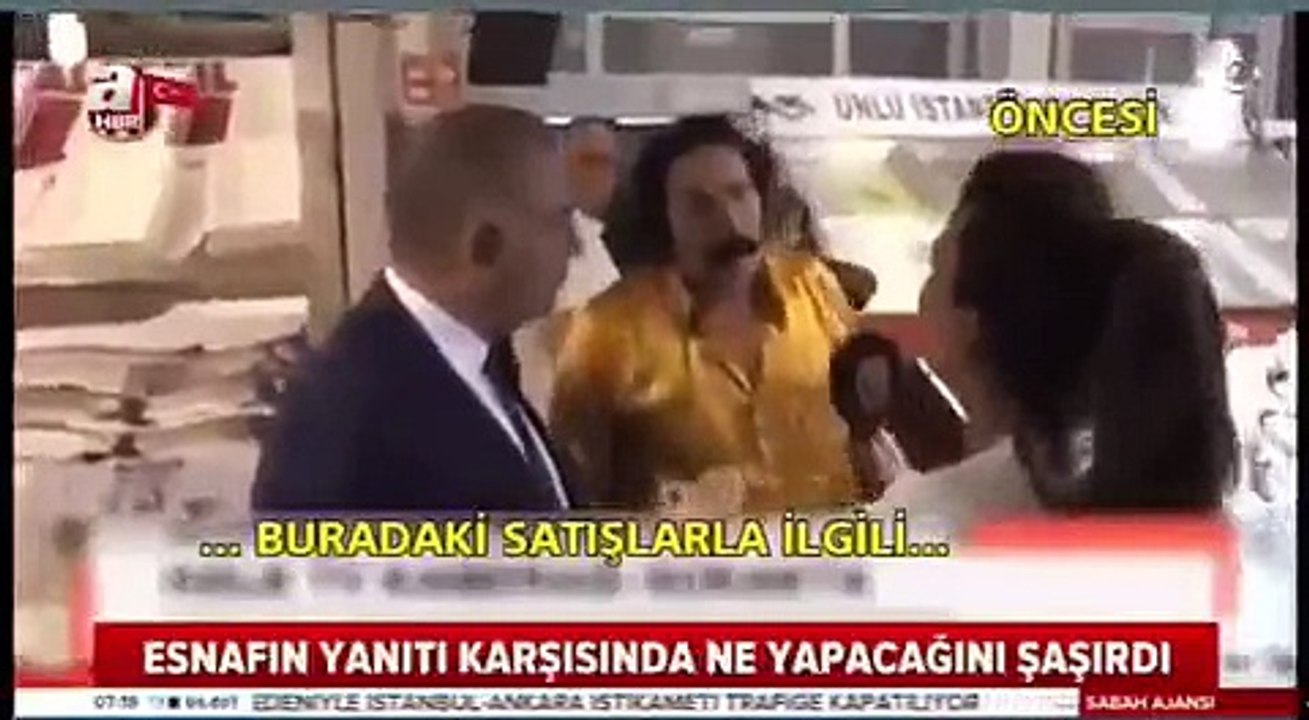 Esnaf, Halk Tv'ye ayrı  A HABER'e ayrı konuştu
