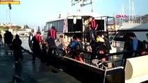 Muğla Tekneleri Su Alan Kaçakları, Sahil Güvenlik Kurtardı