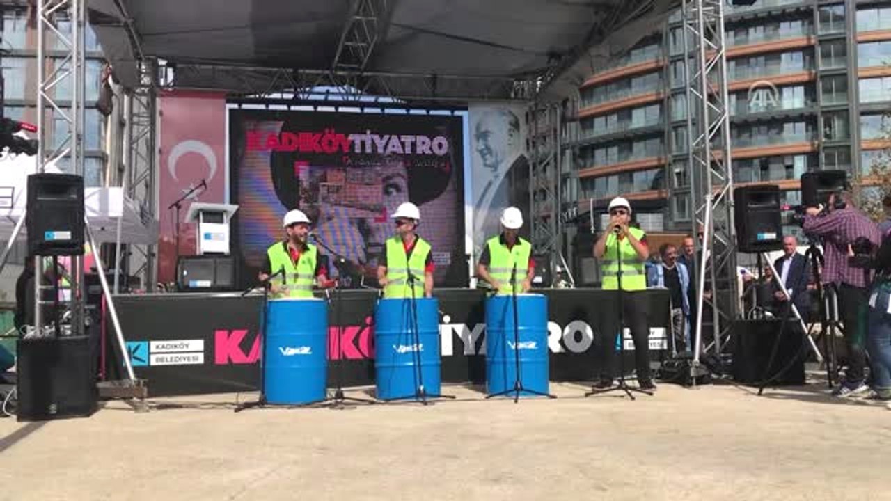 Kadıköy Tiyatro" Binasının Temeli Atıldı - İstanbul