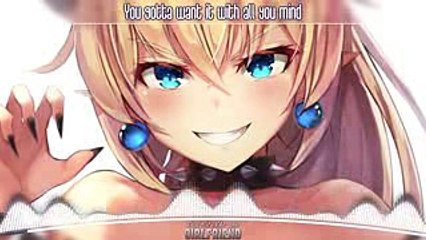 Nightcore - Girlfriend  Lyrics ✗