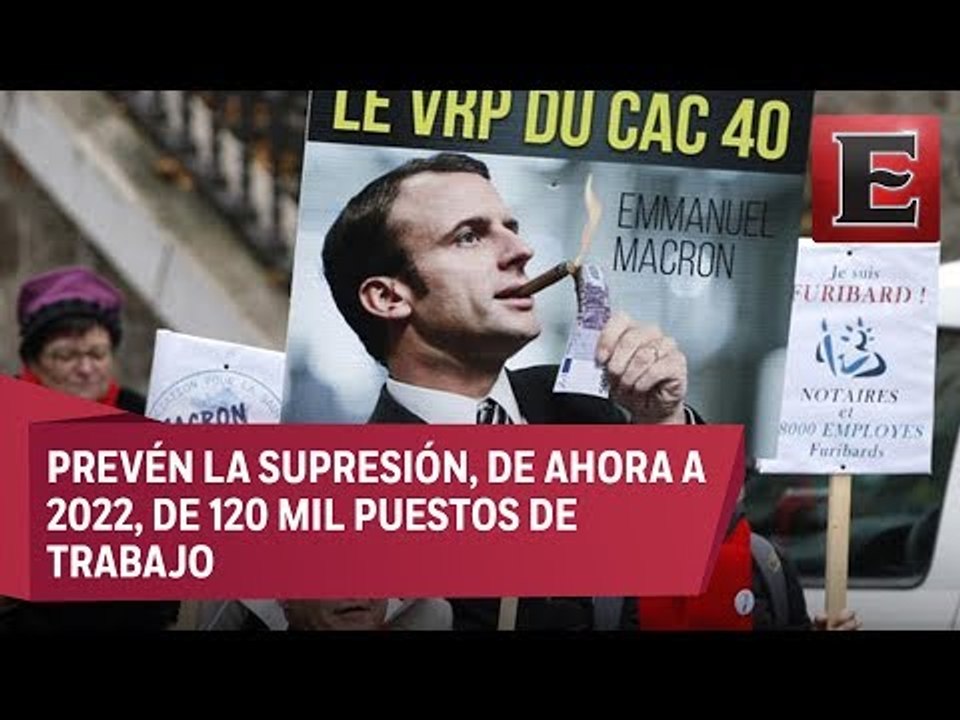 Huelga en Francia contra las reformas laborales de Macron