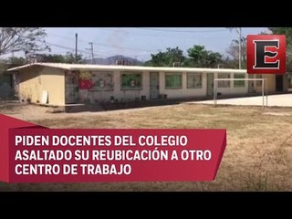 Fiscalía de Guerrero indaga robo en telesecundaria de Acapulco