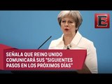 Reino Unido no tolerará amenazas de Reino Unido, afirma Theresa May