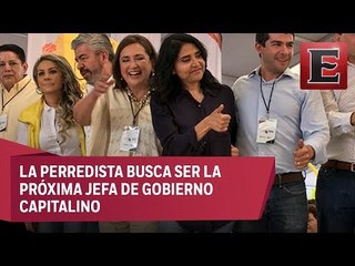 Alejandra Barrales arranca campaña electoral en el Deportivo 18 de Marzo
