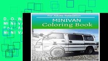 D.O.W.N.L.O.A.D [P.D.F] MINIVAN Coloring Book For Adults Relaxation: MINIVAN  sketch coloring