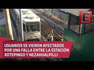 Breves Metropolitanas: Tren ligero suspende operaciones por falla en vias