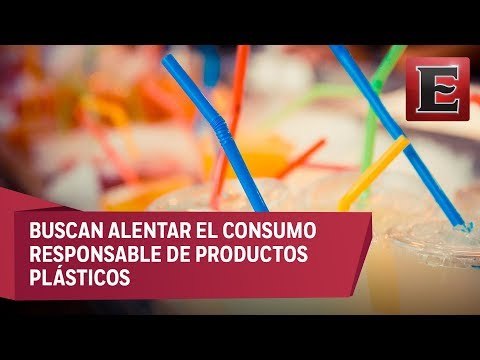 Diputados avalan reforma para disminuir el uso de popotes