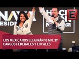 Arrancan en México campañas rumbo a elección presidencial del 1 de julio