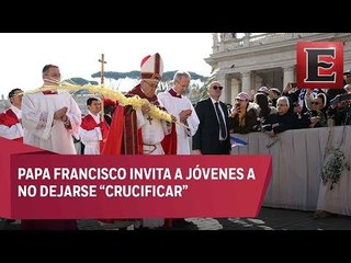 "Sigan gritando y no se dejen anestesia'", pide el Papa a jóvenes