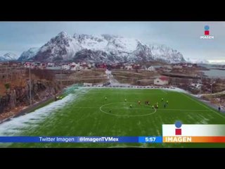 ¡Una cancha de futbol de ensueño! | Noticias con Francisco Zea