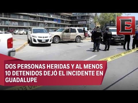 Intento de secuestro desata balacera en centro comercial de Nuevo León