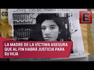 Presunto homicida de Lesvy será juzgado por feminicidio