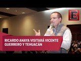 Ricardo Anaya continúa de gira por Puebla