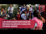 Caravana del migrante deja Puebla con rumbo a la CDMX