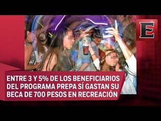 Utilizan 90 mil alumnos beca de Prepa Sí en comprar alcohol y cigarros