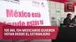 Piden más de mil mexicanos votar desde el extranjero