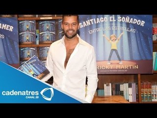 Ricky Martin lanza su libro Santiago el soñador / Ricky Martin's book James the resonator