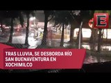 Lluvias dejan inundaciones en la CDMX