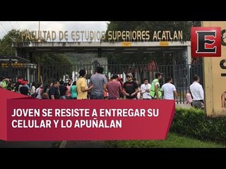 Indigna a universitarios inseguridad en alrededores de la FES Acatlán