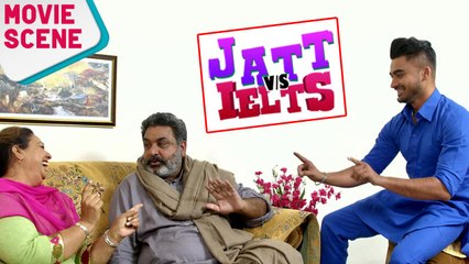 JATT vs IELTS | Movie Scene | Ravneet, Hobby Dhaliwal, Anita Devgan | Latest Punjabi Movies 2018