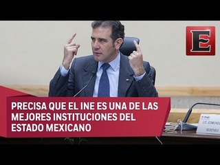 Córdova advierte que no permitirá que se agravie la labor del INE