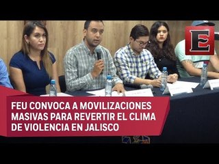 Download Video: Estudiantes de Jalisco piden al gobernador dejar su cargo por desaparecidos