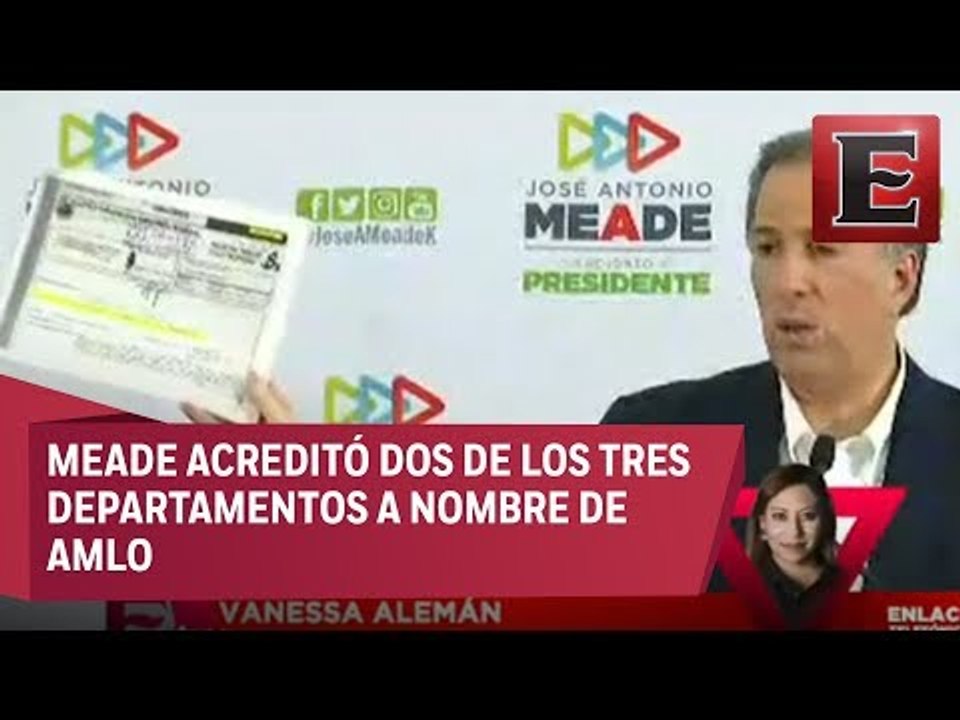 Detalles de la conferencia de prensa de José Antonio Meade