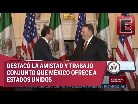 Mensaje a medios de Luis Videgaray en Estados Unidos