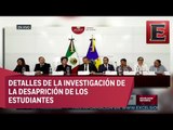 Conferencia de prensa sobre los estudiantes de cine desaparecidos en Jalisco