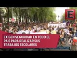 Marchan en CDMX para exigir justicia para los estudiantes asesinados