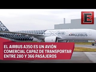 Impresionante despegue casi vertical del Airbus A350