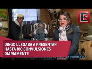 Niño mejora su salud con medicamentos a base de marihuana