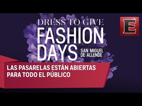 Blanca Salinas presenta la cuarta edición del 'Dress to Give Fashion Days'